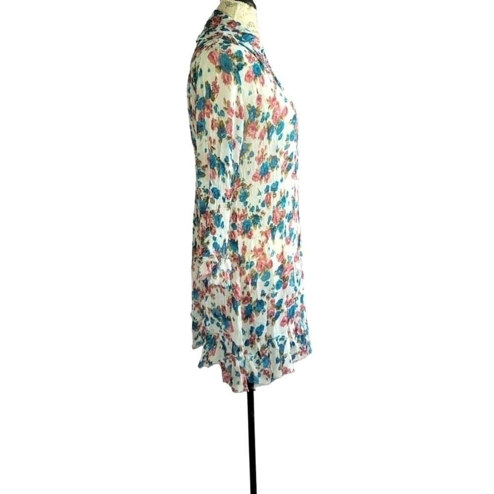 Long Sleeved Ruffled Dress